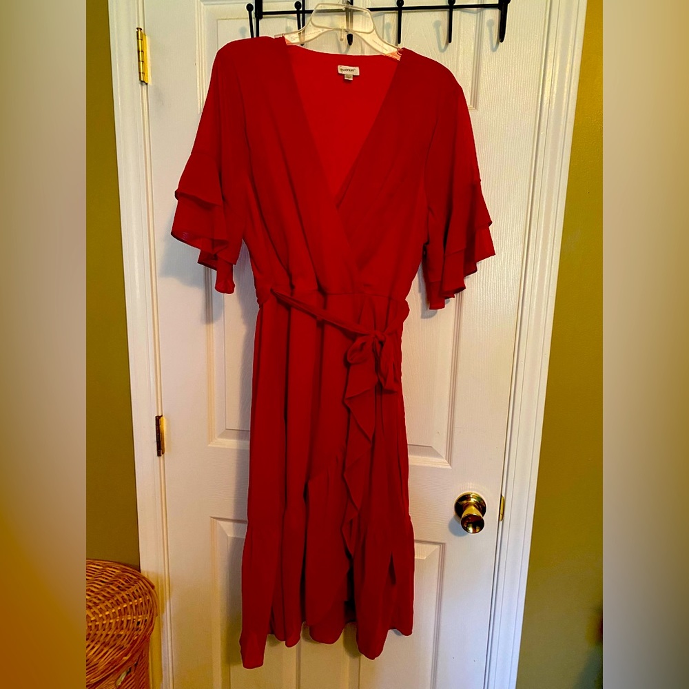 Beautiful Red Avenue size 18 dress